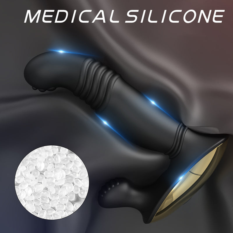 YoYoLemon Prostata-Massagegerät, P-Punkt-Stimulator für Männer, vibrierendes Analspielzeug