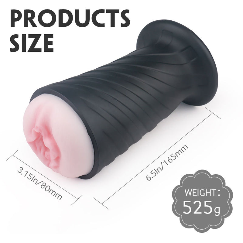 YoYoLemon Male Masturbator Cup Hands-Free Realistic Textured Vagina Adult Sex Toys 6